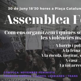 Cartell assemblea feminista
