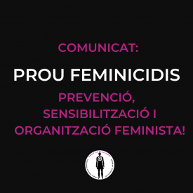 cartell_ prou feminicidis